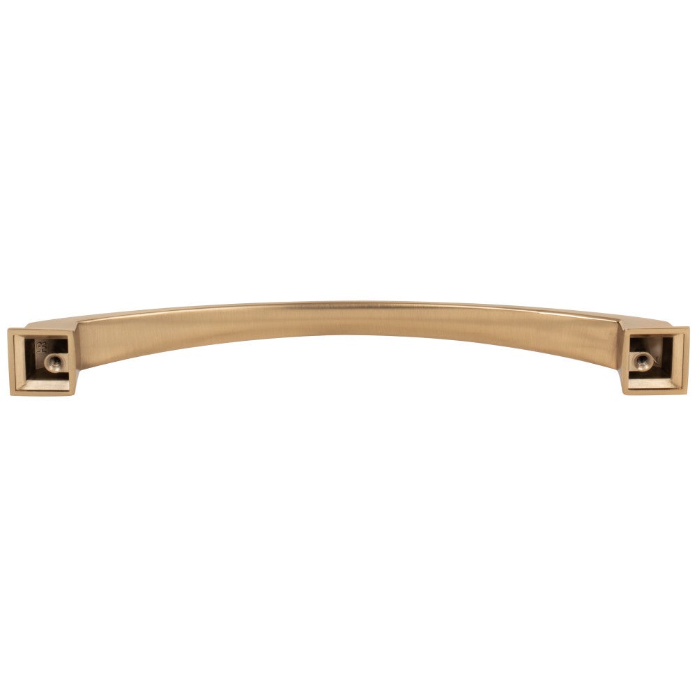 Hardware Resources 96 mm Center-to-Center Satin Nickel Arched Roman Cabinet Pull