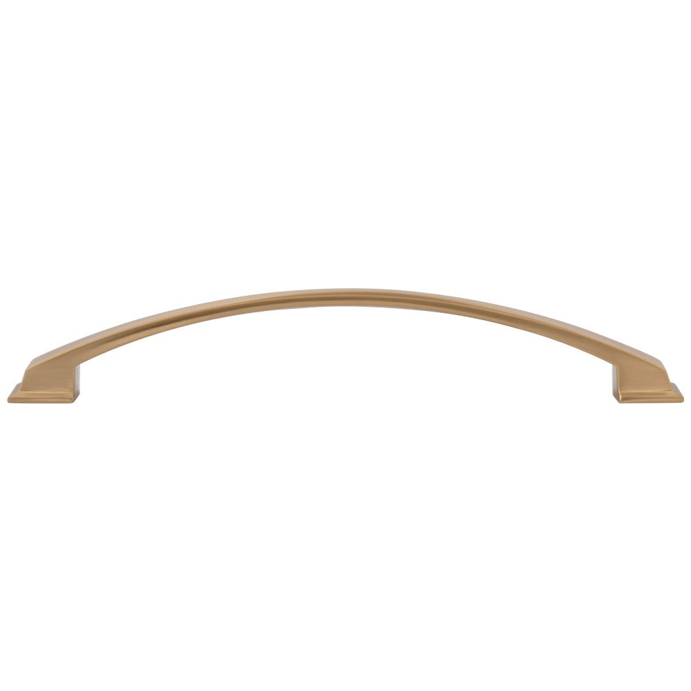 Hardware Resources 96 mm Center-to-Center Satin Nickel Arched Roman Cabinet Pull