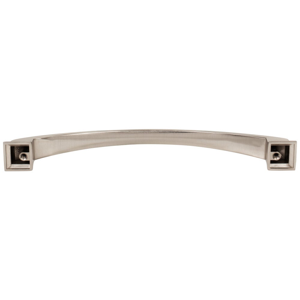 Hardware Resources 96 mm Center-to-Center Satin Nickel Arched Roman Cabinet Pull