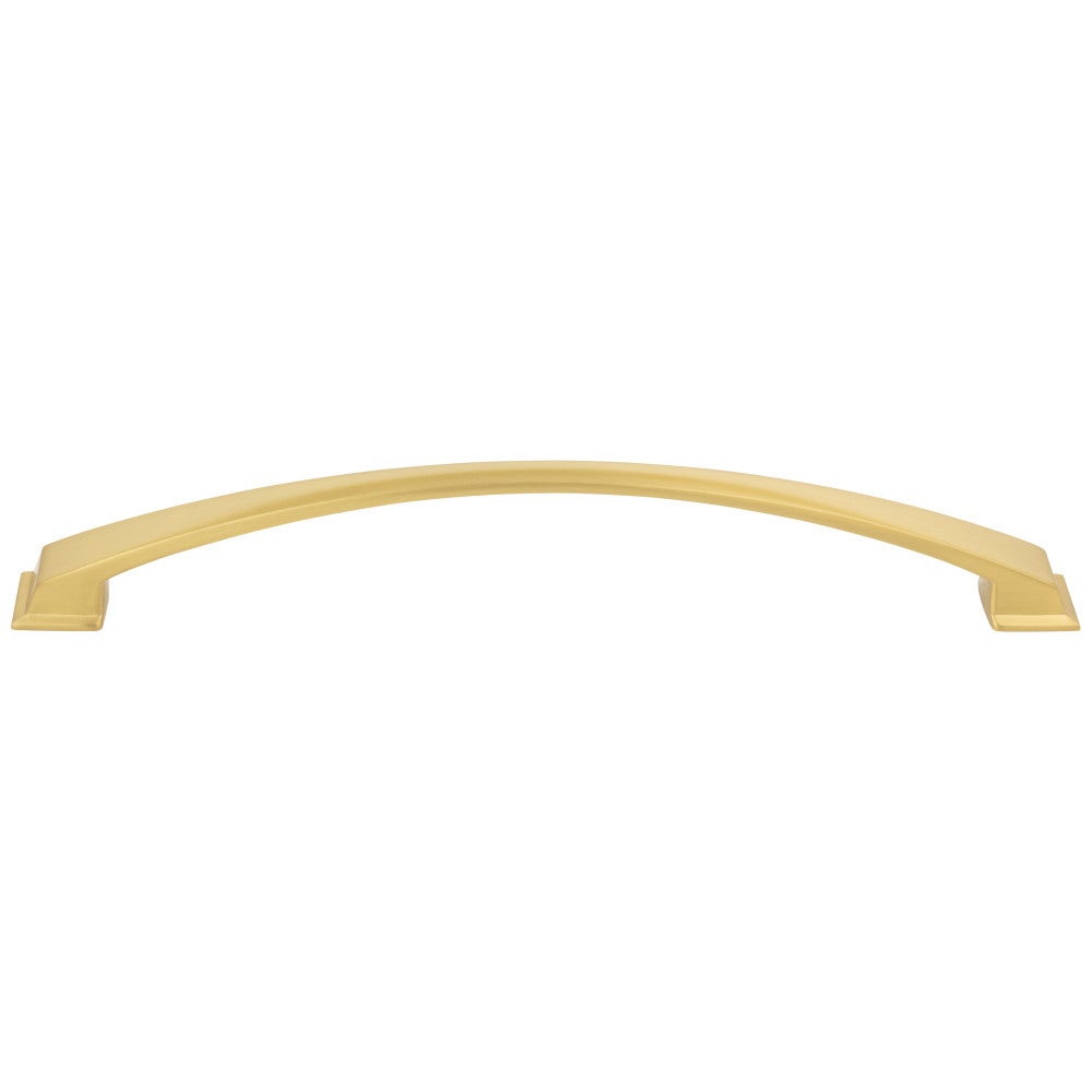 Hardware Resources 96 mm Center-to-Center Satin Nickel Arched Roman Cabinet Pull