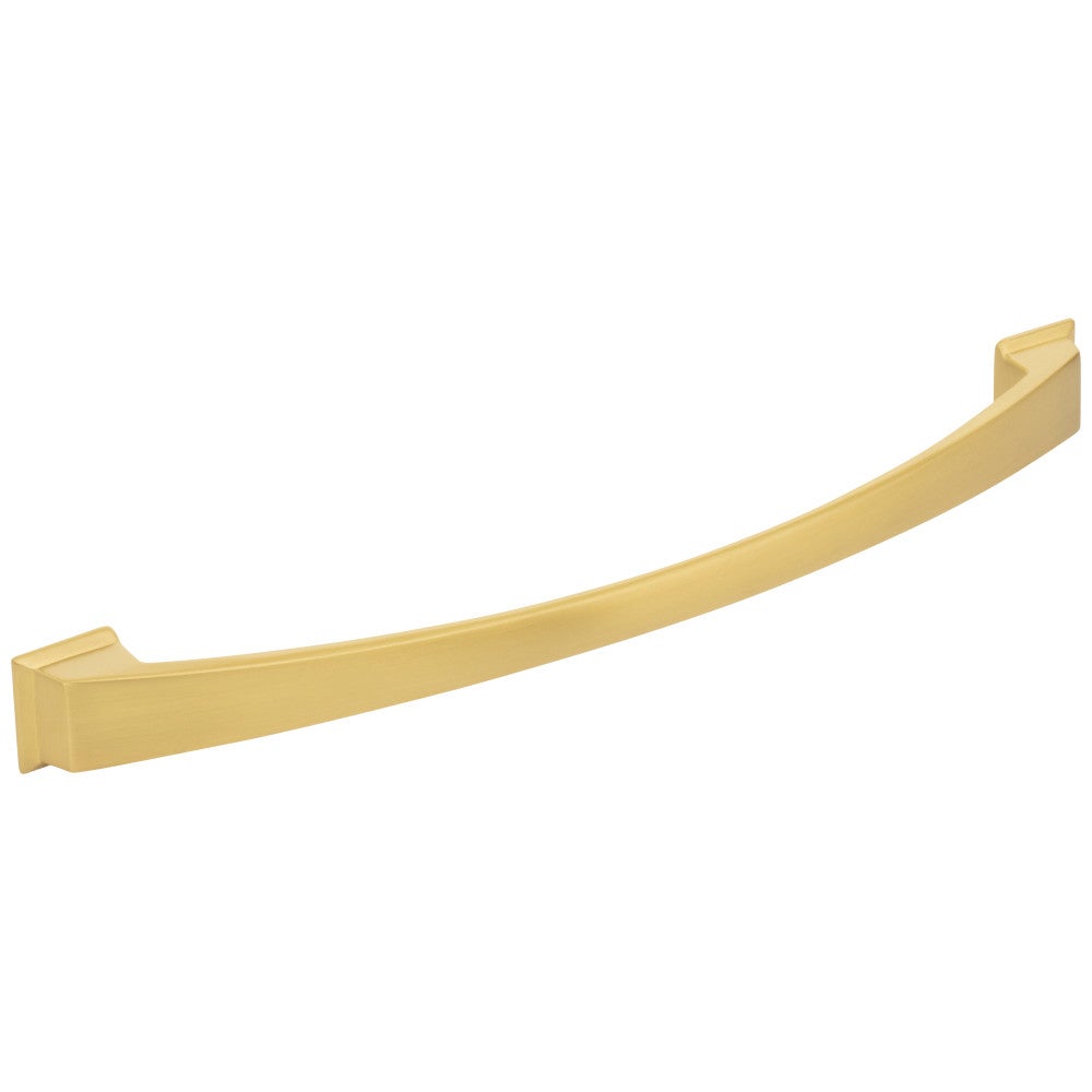 Hardware Resources 96 mm Center-to-Center Satin Nickel Arched Roman Cabinet Pull