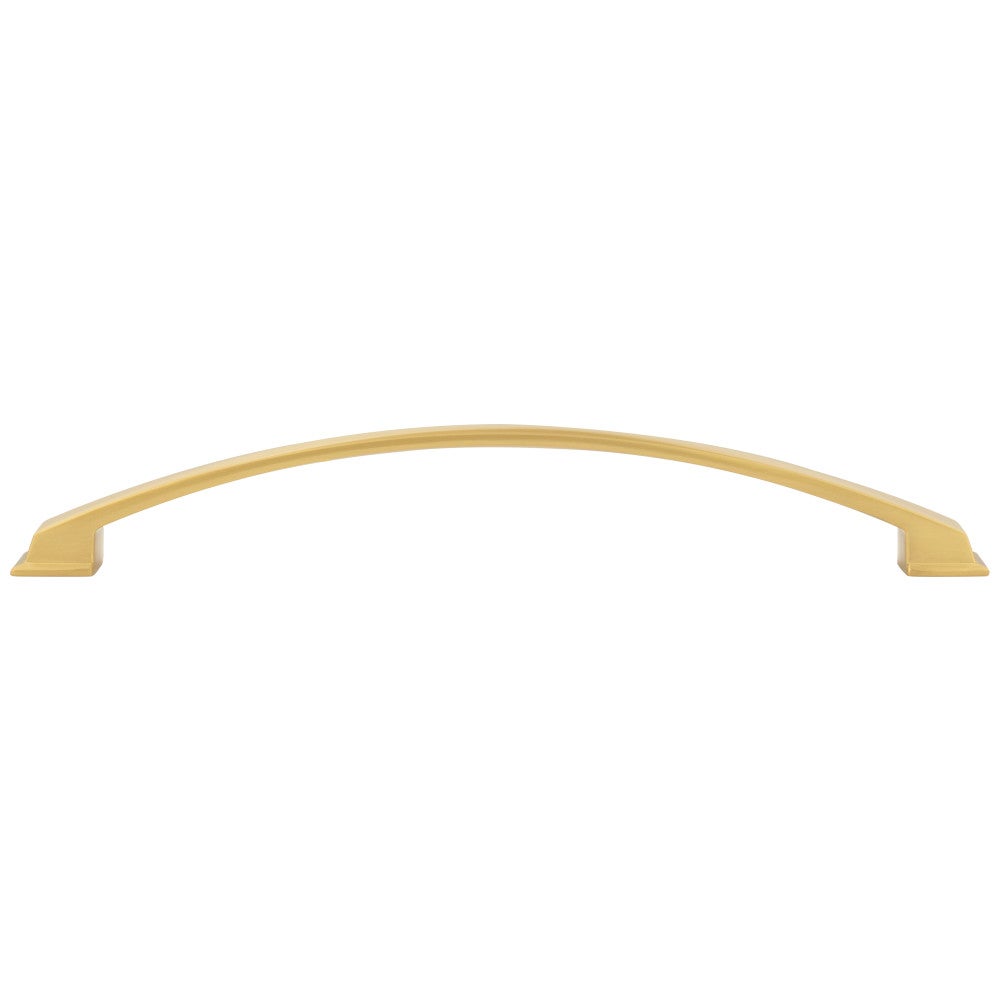 Hardware Resources 96 mm Center-to-Center Satin Nickel Arched Roman Cabinet Pull
