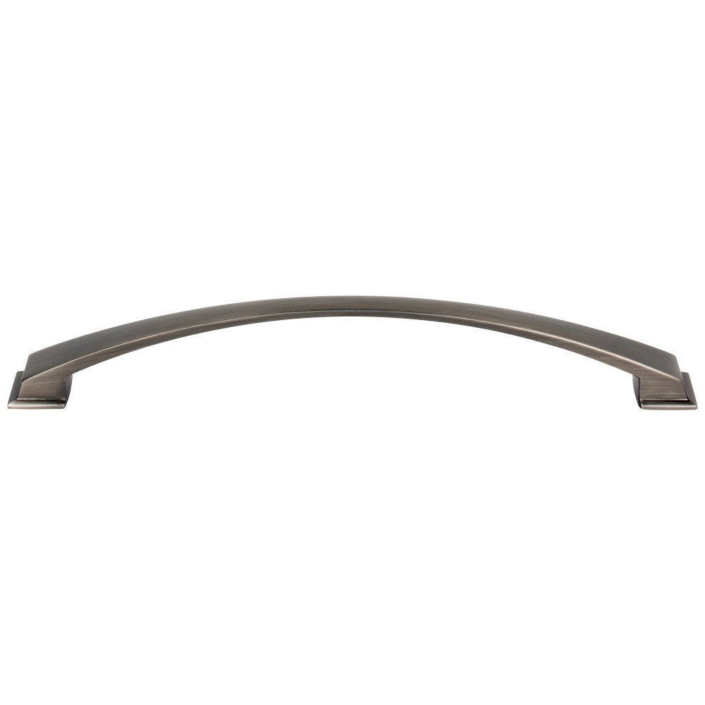Hardware Resources 96 mm Center-to-Center Satin Nickel Arched Roman Cabinet Pull