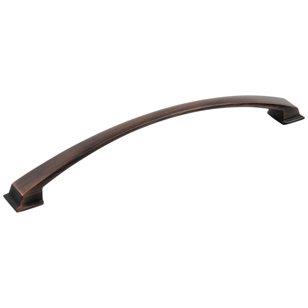 Hardware Resources 96 mm Center-to-Center Satin Nickel Arched Roman Cabinet Pull