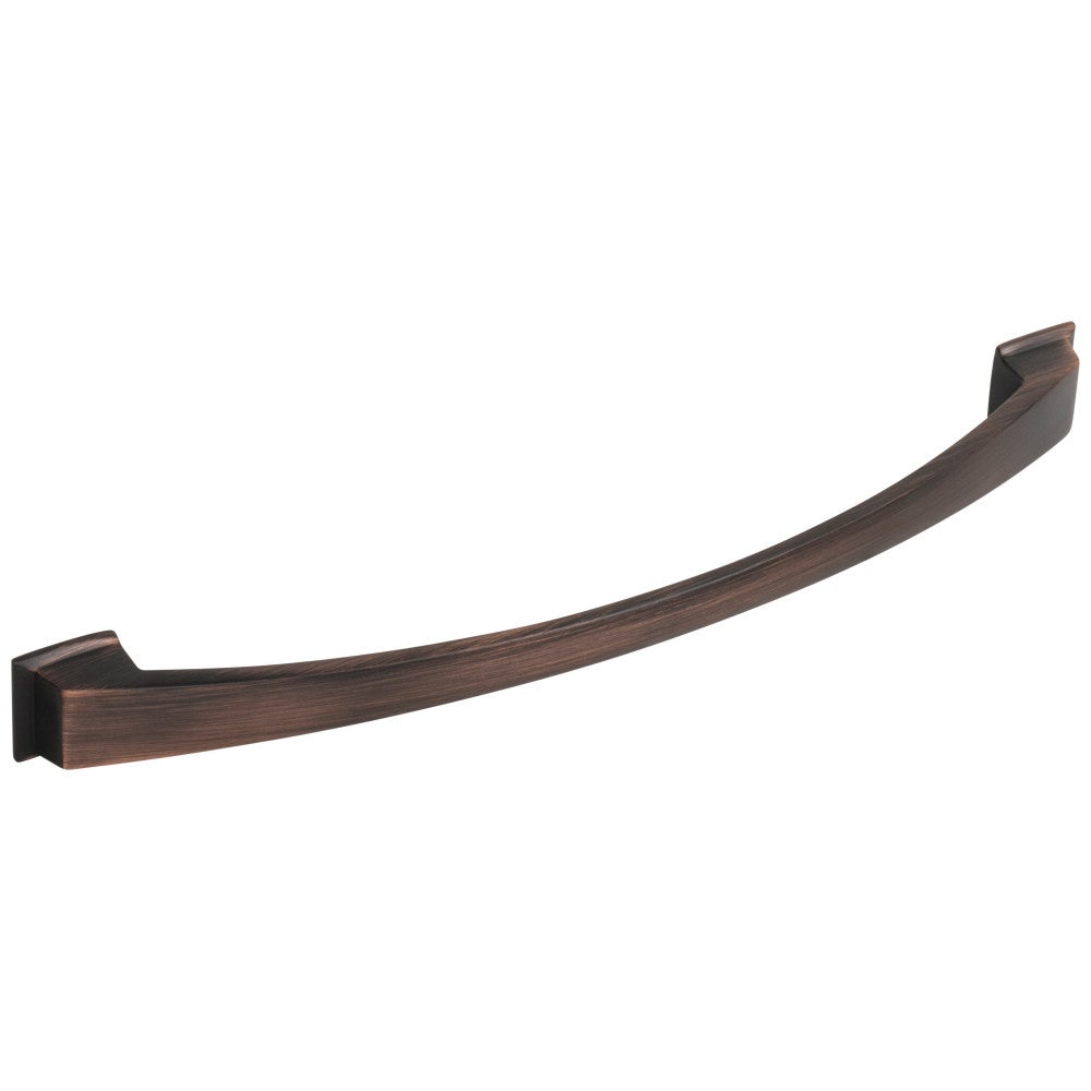 Hardware Resources 96 mm Center-to-Center Satin Nickel Arched Roman Cabinet Pull