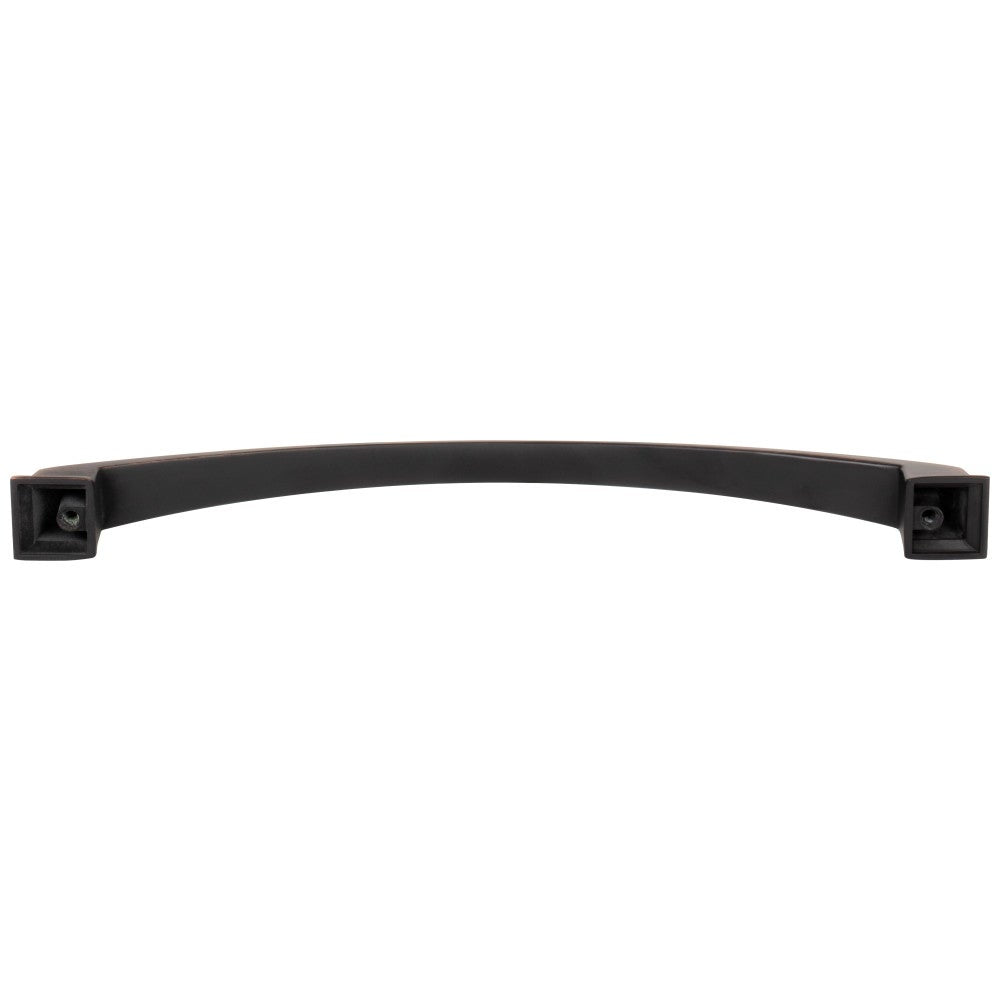 Hardware Resources 96 mm Center-to-Center Satin Nickel Arched Roman Cabinet Pull