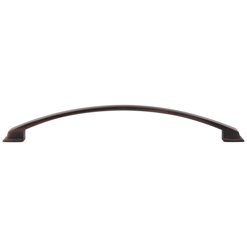 Hardware Resources 96 mm Center-to-Center Satin Nickel Arched Roman Cabinet Pull