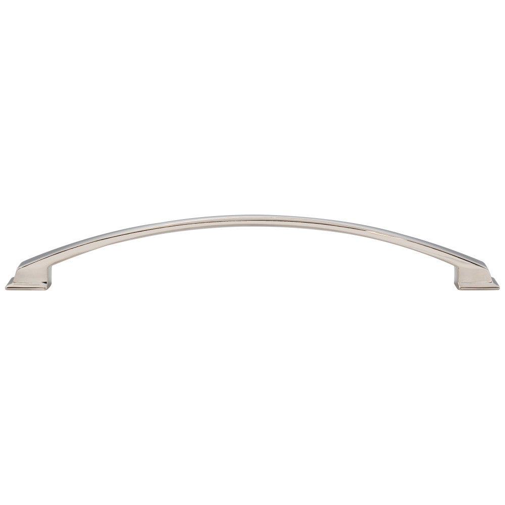 Hardware Resources 96 mm Center-to-Center Satin Nickel Arched Roman Cabinet Pull