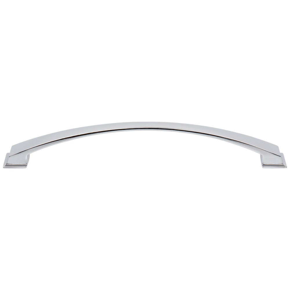 Hardware Resources 96 mm Center-to-Center Satin Nickel Arched Roman Cabinet Pull