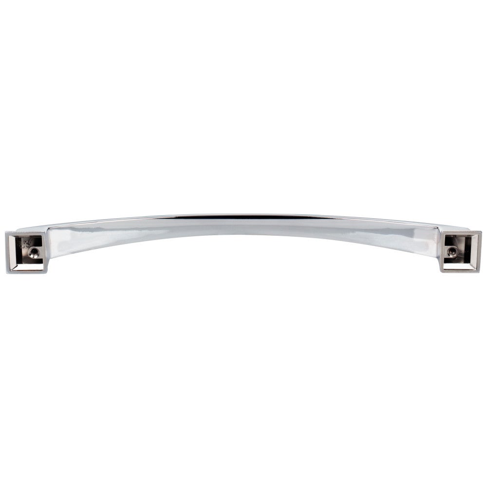 Hardware Resources 96 mm Center-to-Center Satin Nickel Arched Roman Cabinet Pull