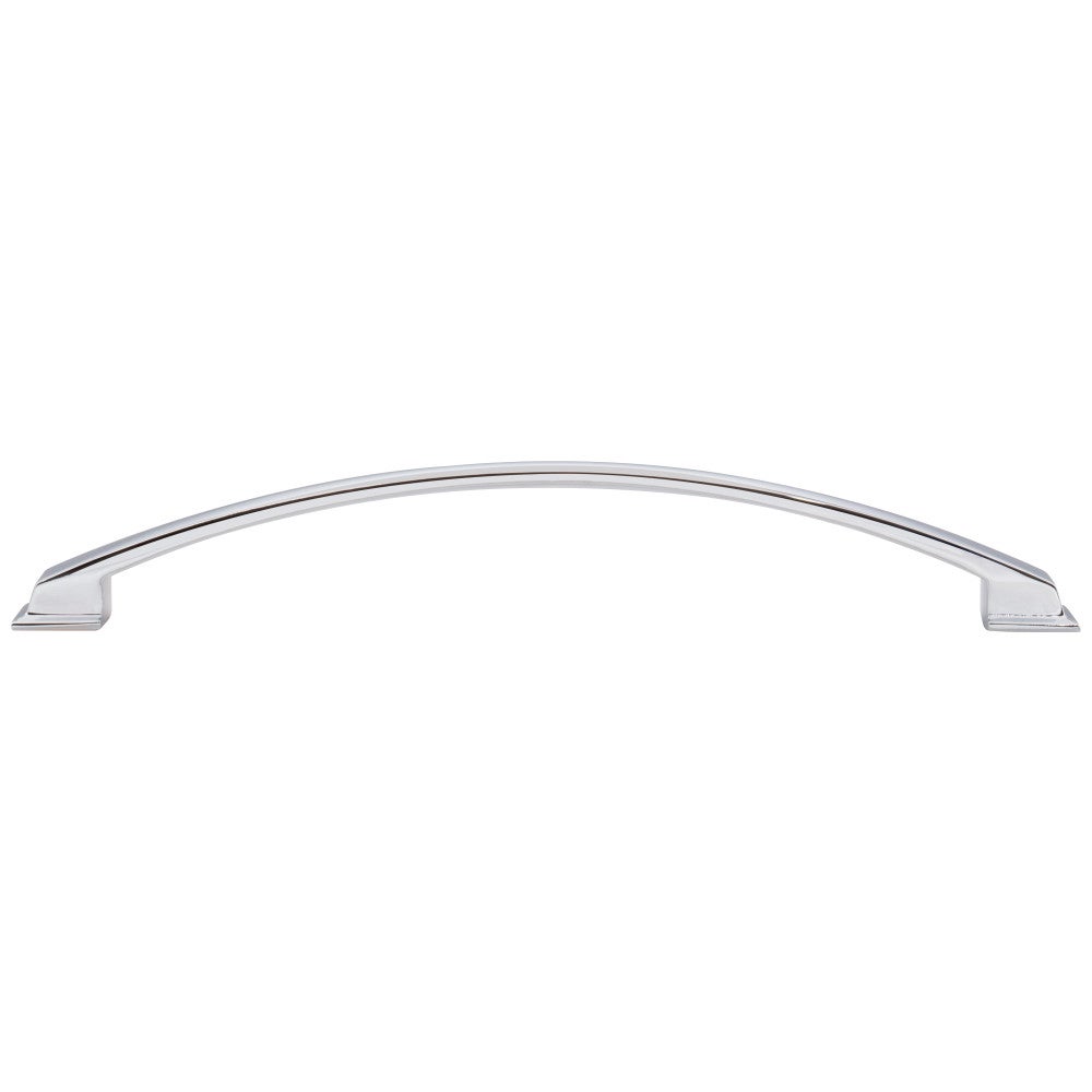 Hardware Resources 96 mm Center-to-Center Satin Nickel Arched Roman Cabinet Pull