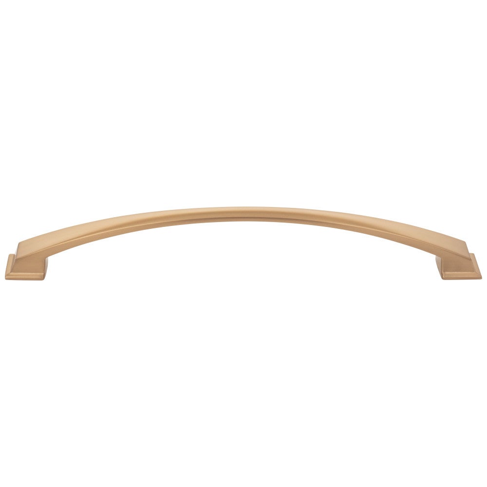 Hardware Resources 96 mm Center-to-Center Satin Nickel Arched Roman Cabinet Pull