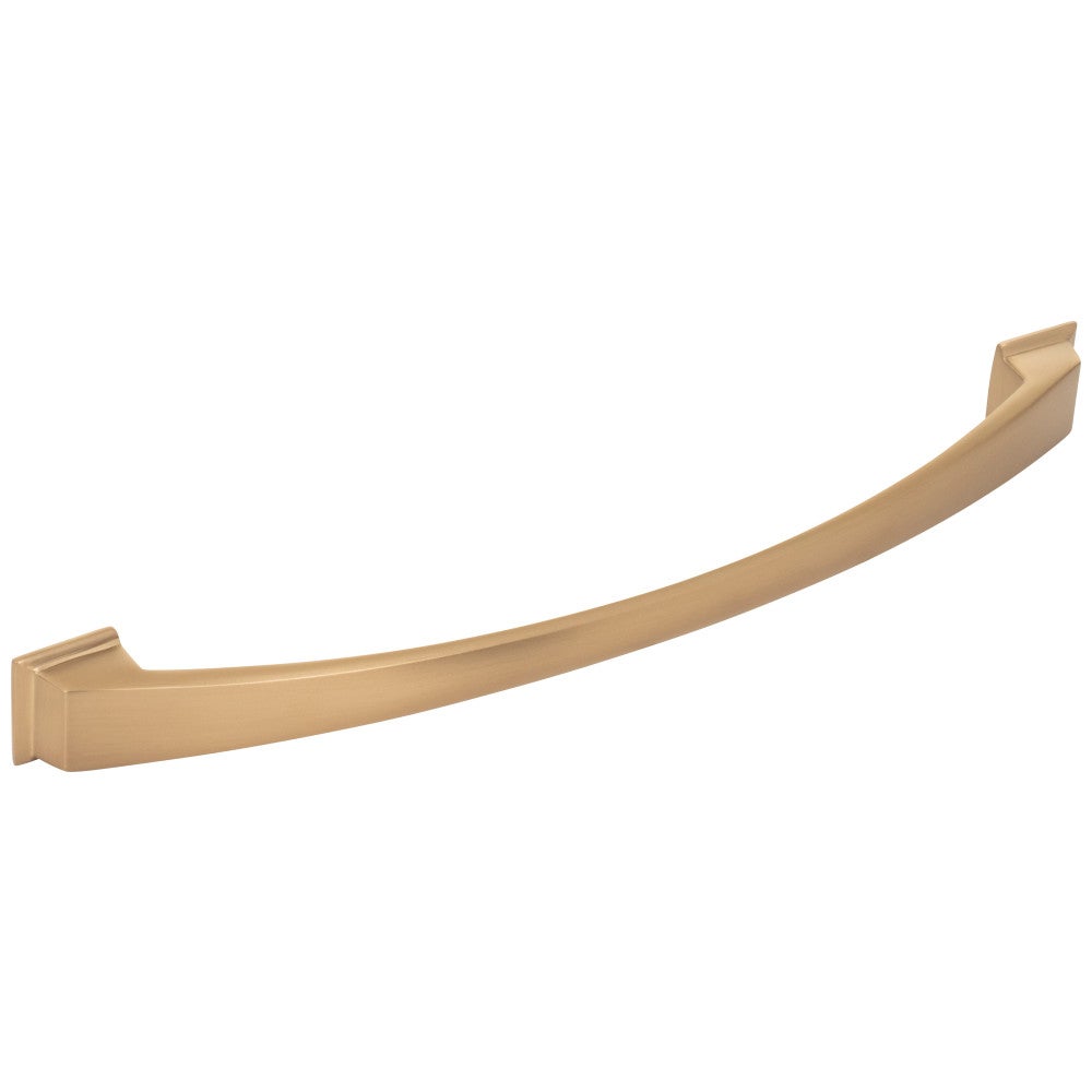 Hardware Resources 96 mm Center-to-Center Satin Nickel Arched Roman Cabinet Pull