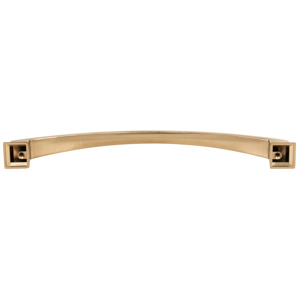Hardware Resources 96 mm Center-to-Center Satin Nickel Arched Roman Cabinet Pull
