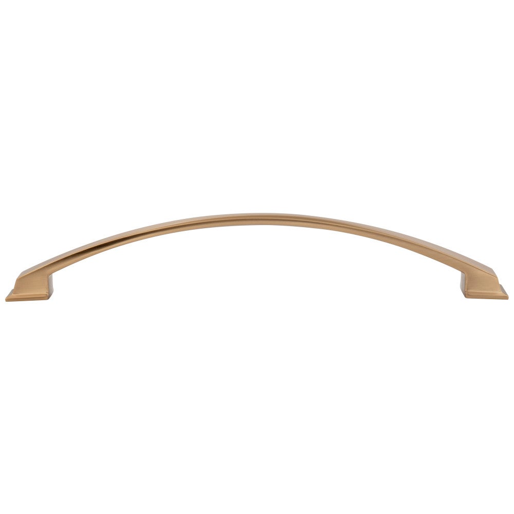 Hardware Resources 96 mm Center-to-Center Satin Nickel Arched Roman Cabinet Pull