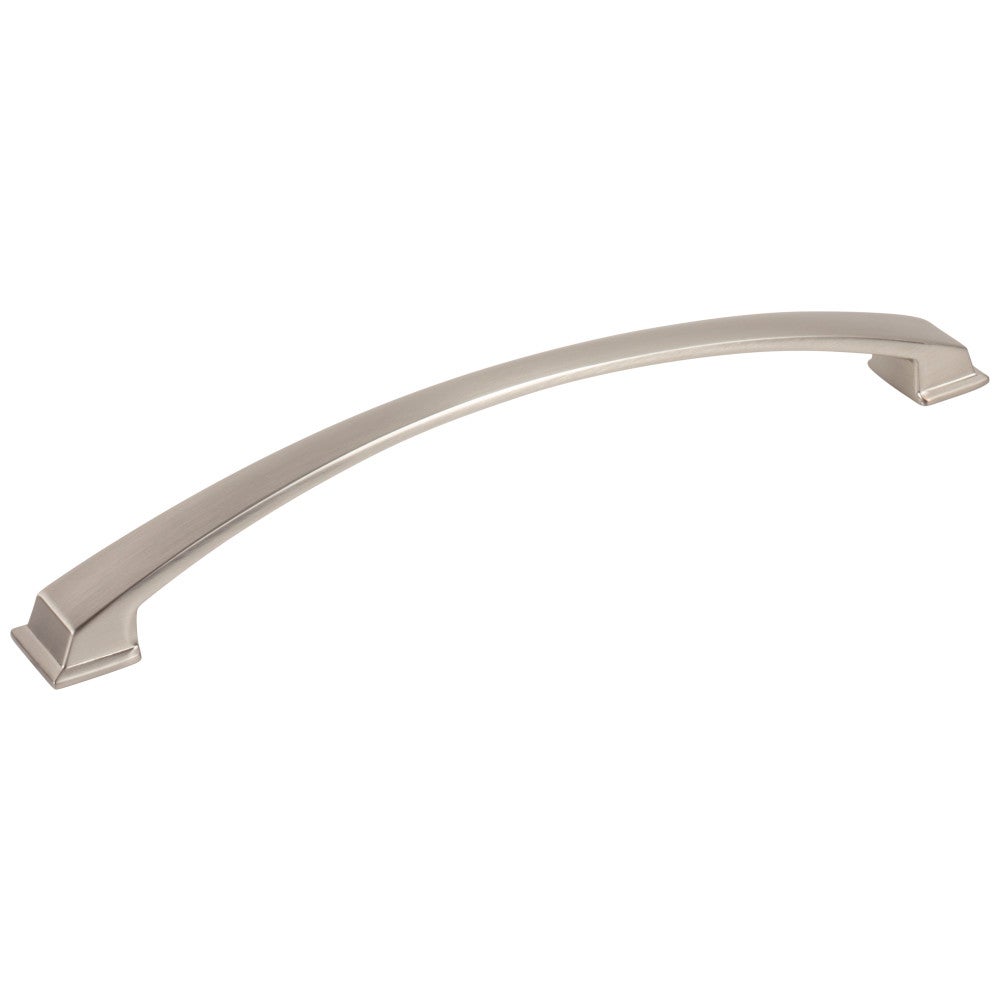 Hardware Resources 96 mm Center-to-Center Satin Nickel Arched Roman Cabinet Pull