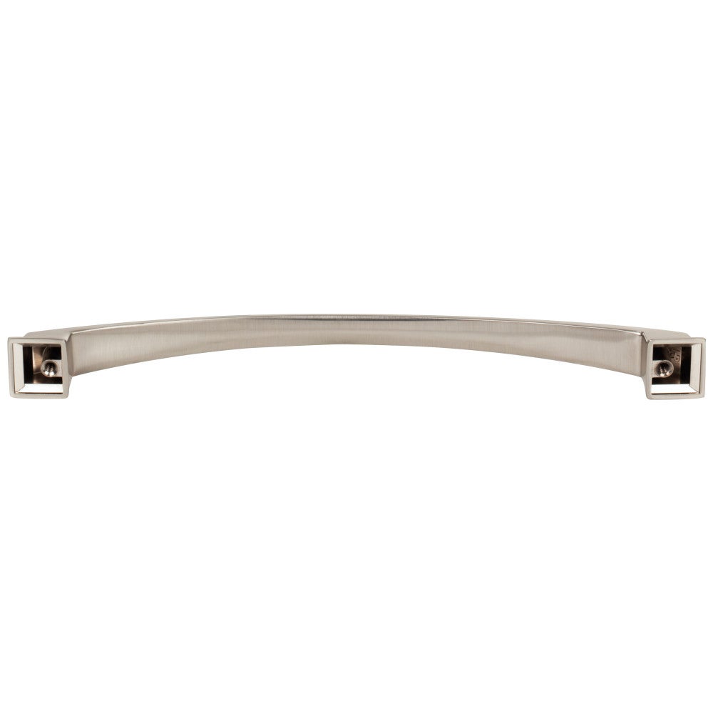 Hardware Resources 96 mm Center-to-Center Satin Nickel Arched Roman Cabinet Pull