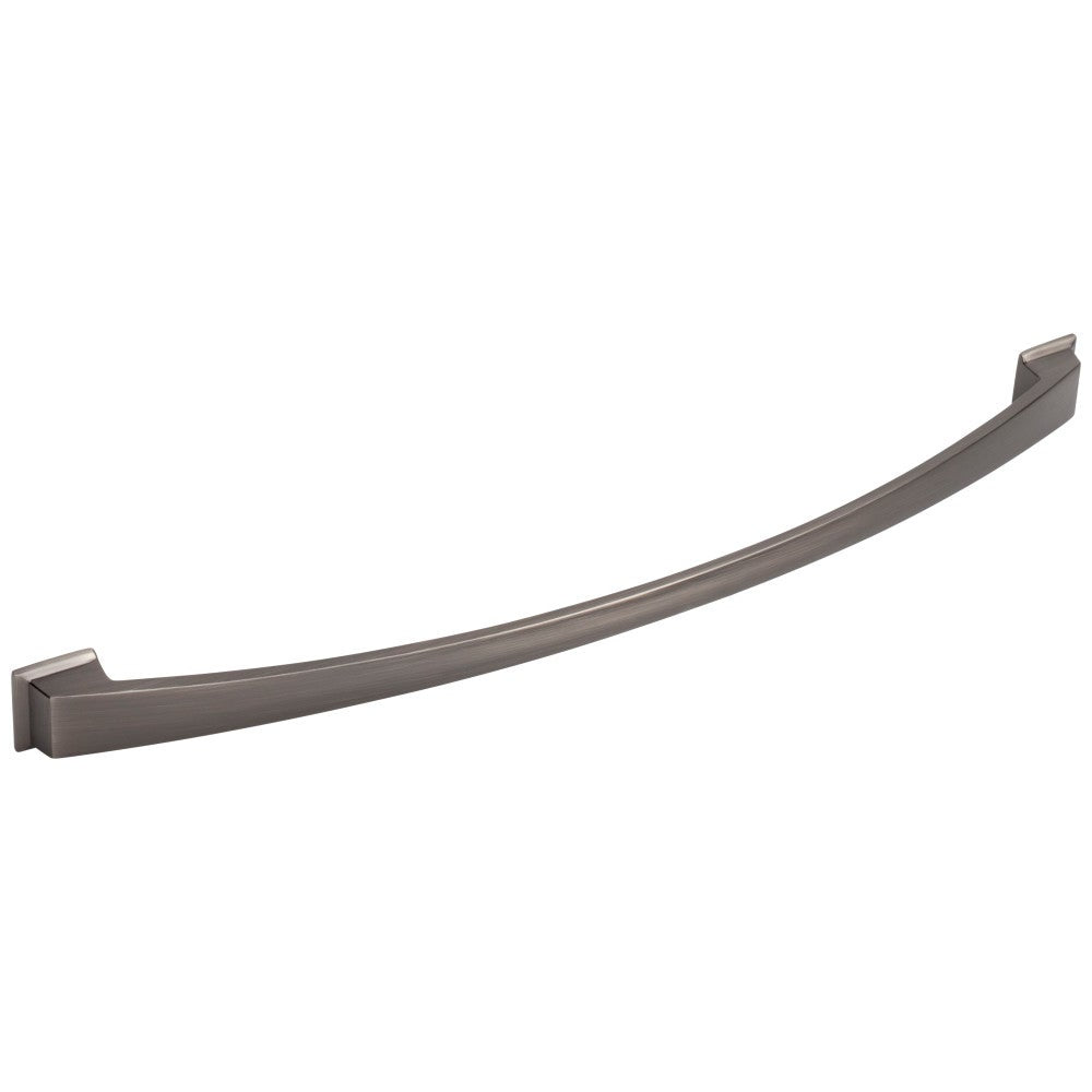 Hardware Resources 96 mm Center-to-Center Satin Nickel Arched Roman Cabinet Pull