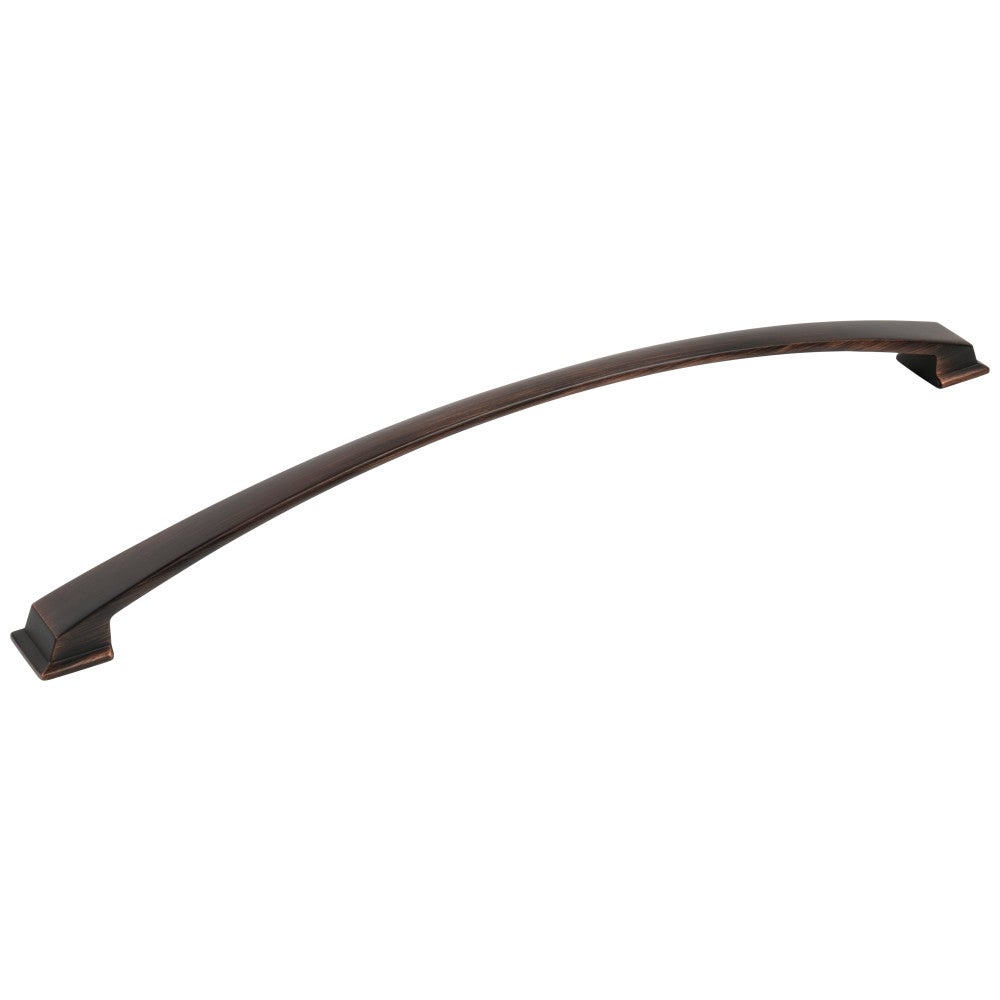 Hardware Resources 96 mm Center-to-Center Satin Nickel Arched Roman Cabinet Pull