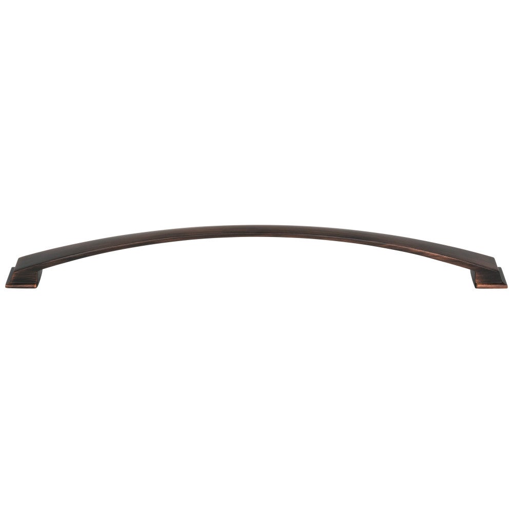 Hardware Resources 96 mm Center-to-Center Satin Nickel Arched Roman Cabinet Pull