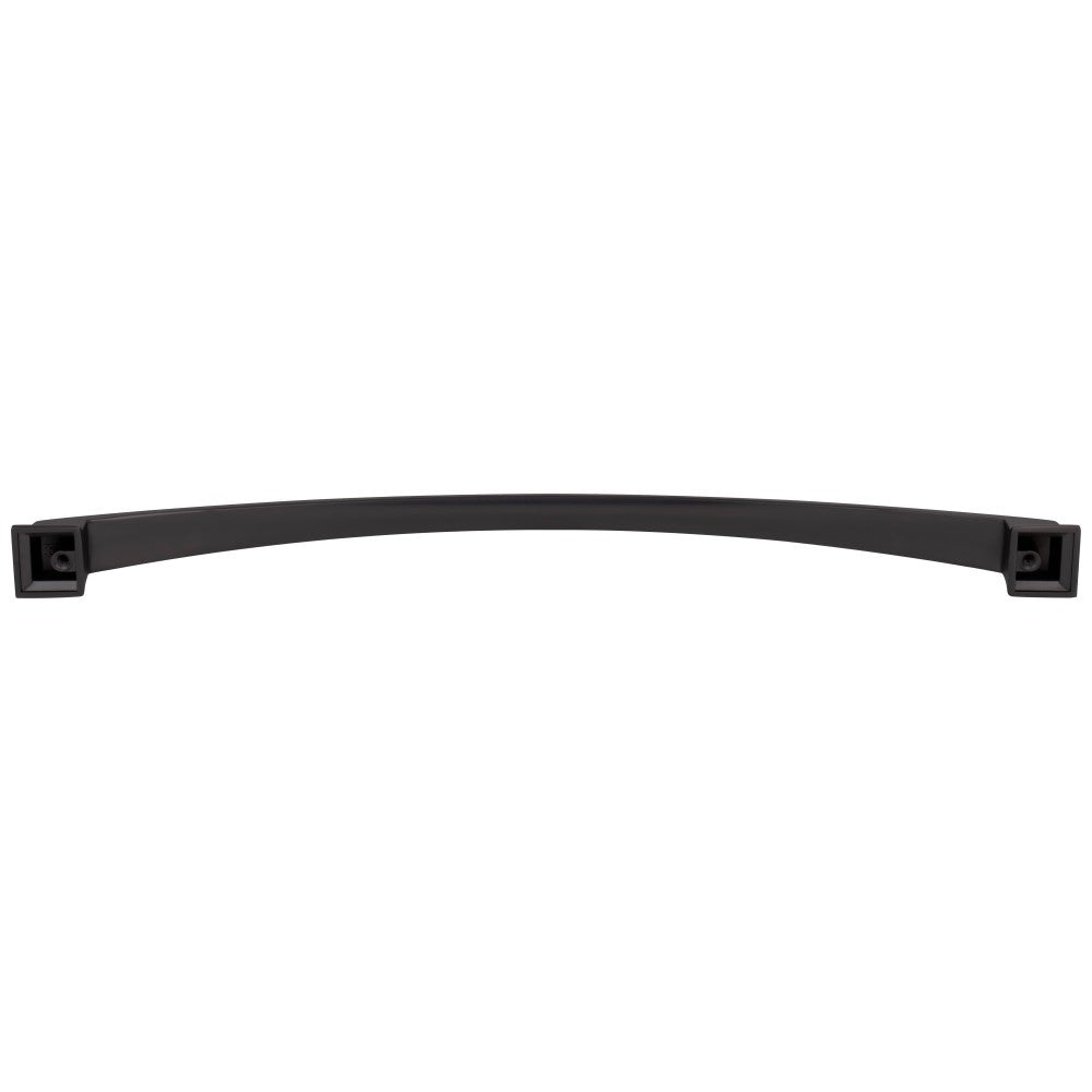 Hardware Resources 96 mm Center-to-Center Satin Nickel Arched Roman Cabinet Pull