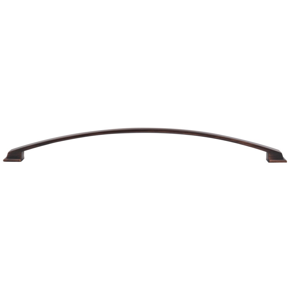 Hardware Resources 96 mm Center-to-Center Satin Nickel Arched Roman Cabinet Pull