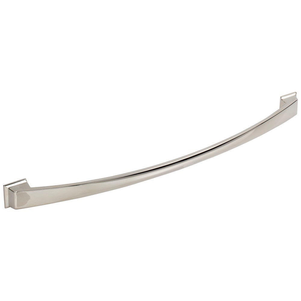 Hardware Resources 96 mm Center-to-Center Satin Nickel Arched Roman Cabinet Pull