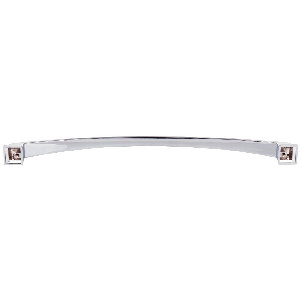 Hardware Resources 96 mm Center-to-Center Satin Nickel Arched Roman Cabinet Pull
