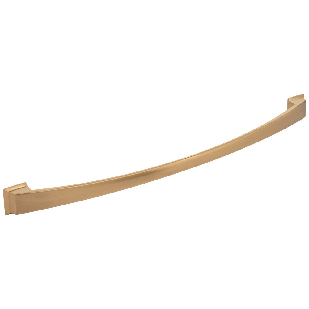 Hardware Resources 96 mm Center-to-Center Satin Nickel Arched Roman Cabinet Pull