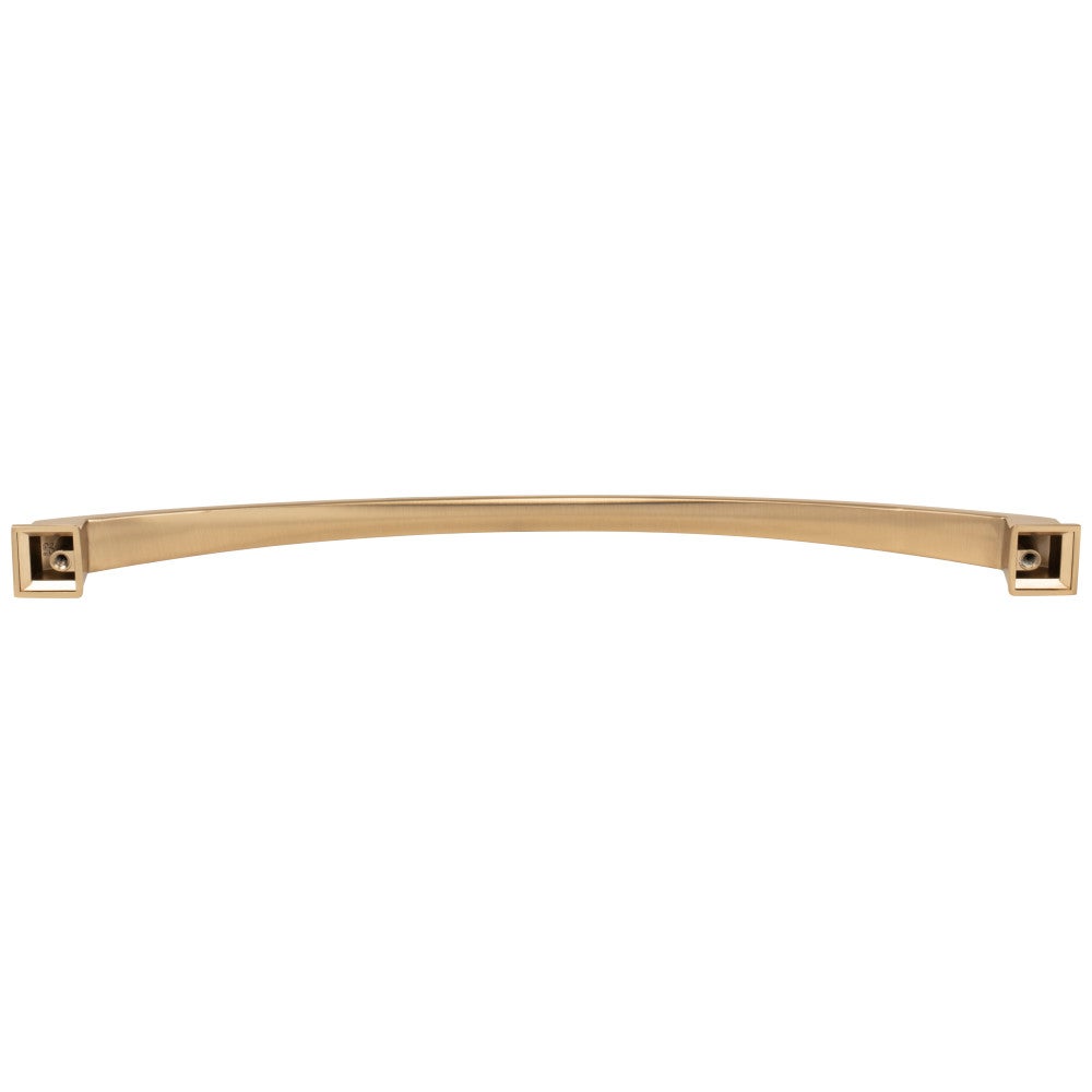 Hardware Resources 96 mm Center-to-Center Satin Nickel Arched Roman Cabinet Pull