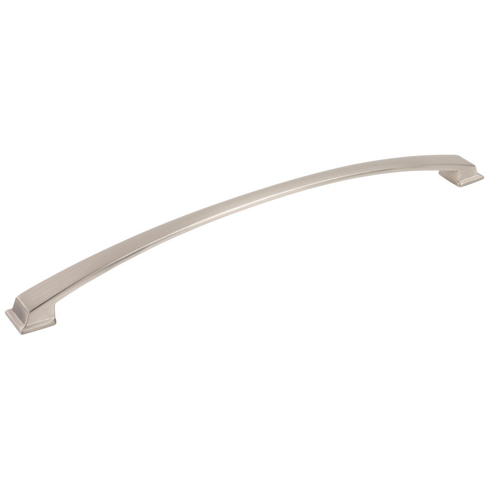 Hardware Resources 96 mm Center-to-Center Satin Nickel Arched Roman Cabinet Pull