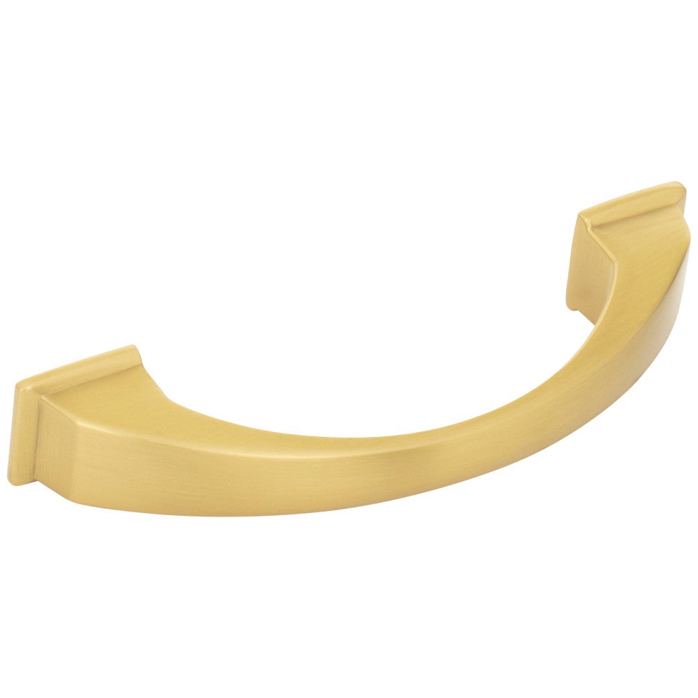 Hardware Resources 96 mm Center-to-Center Satin Nickel Arched Roman Cabinet Pull