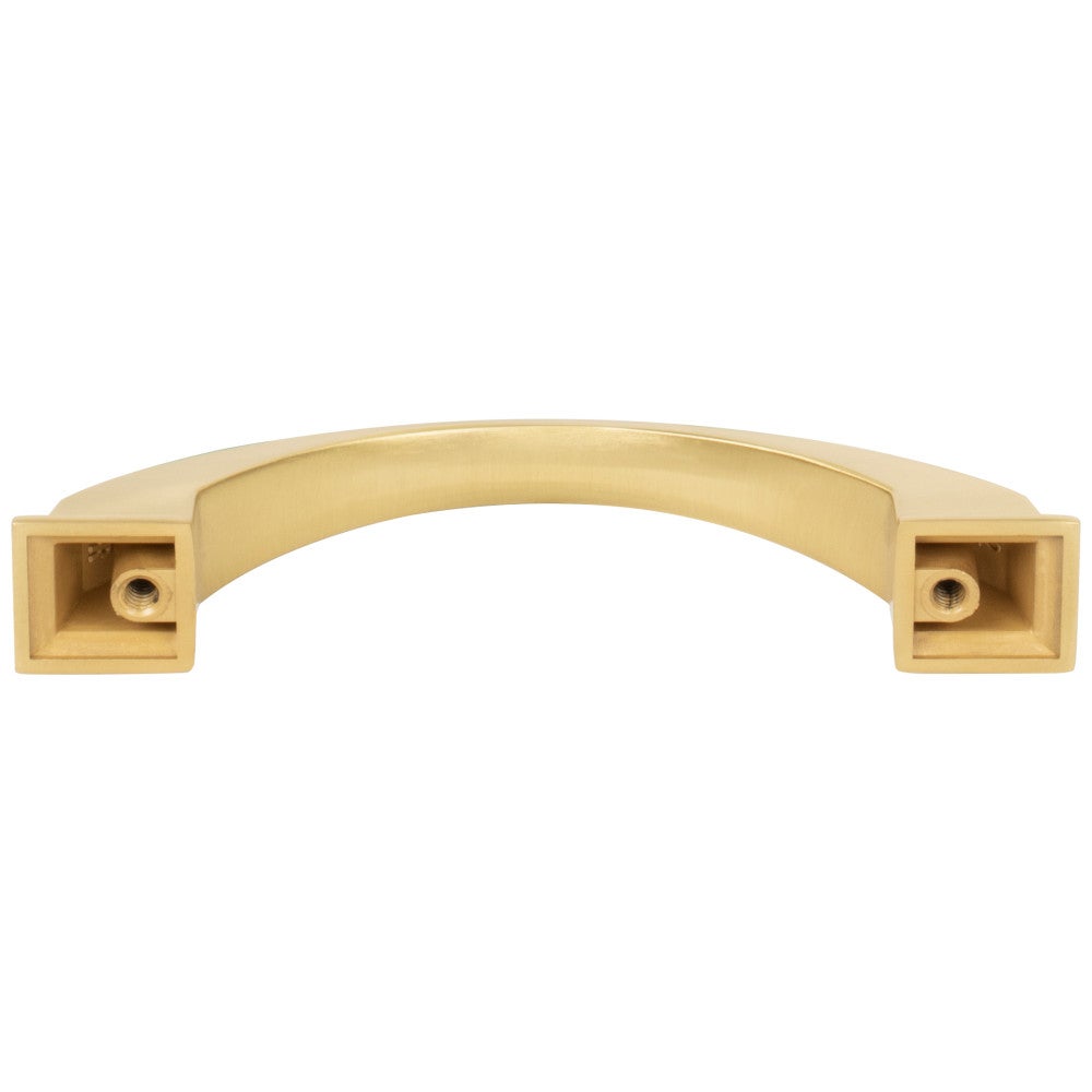 Hardware Resources 96 mm Center-to-Center Satin Nickel Arched Roman Cabinet Pull