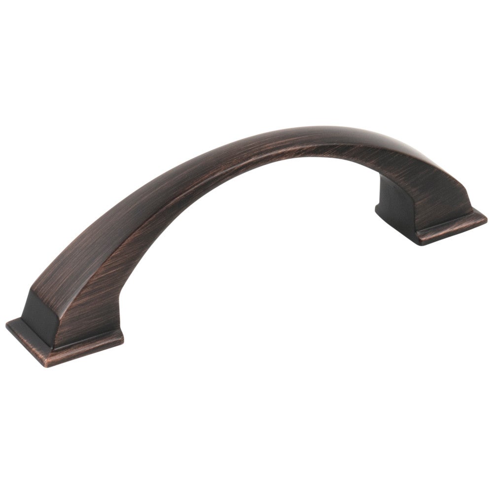 Hardware Resources 96 mm Center-to-Center Satin Nickel Arched Roman Cabinet Pull