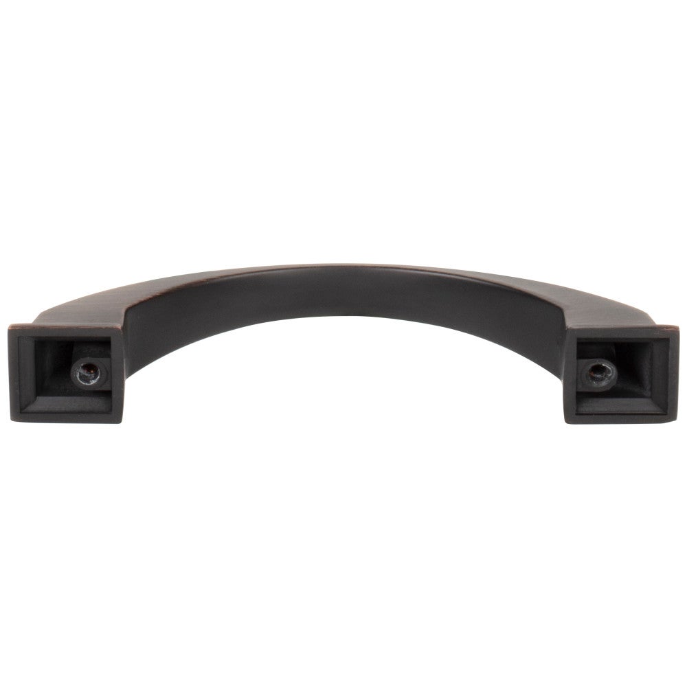 Hardware Resources 96 mm Center-to-Center Satin Nickel Arched Roman Cabinet Pull