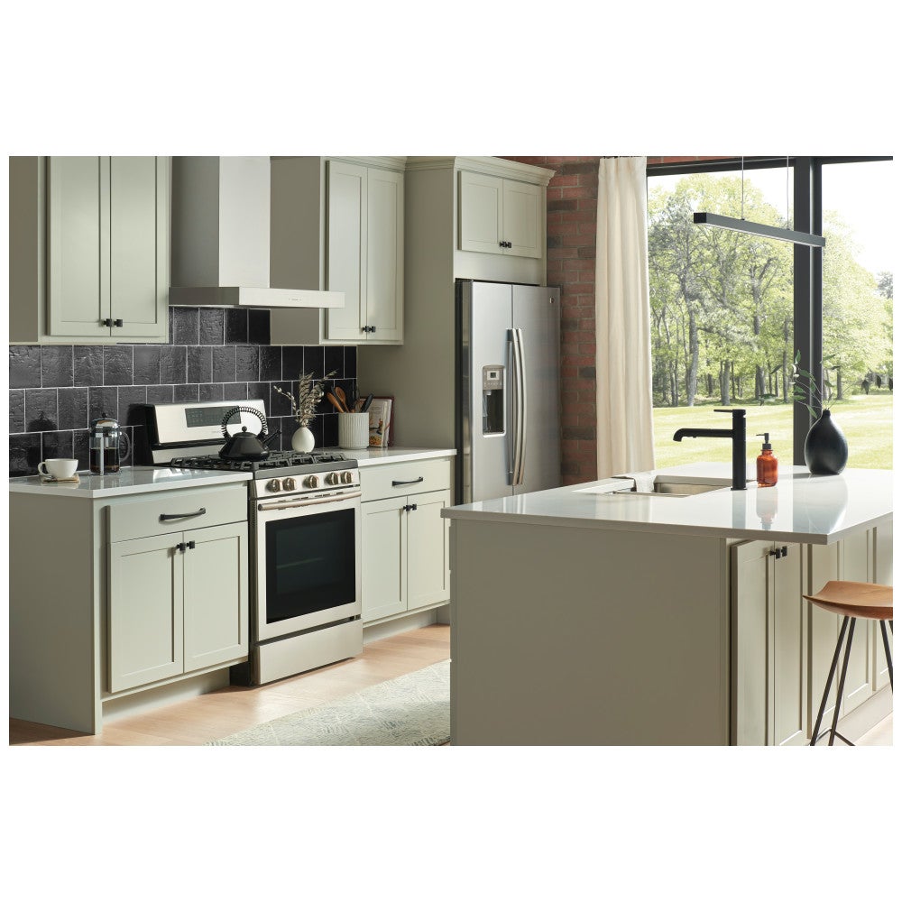 Hardware Resources 96 mm Center-to-Center Satin Nickel Arched Roman Cabinet Pull