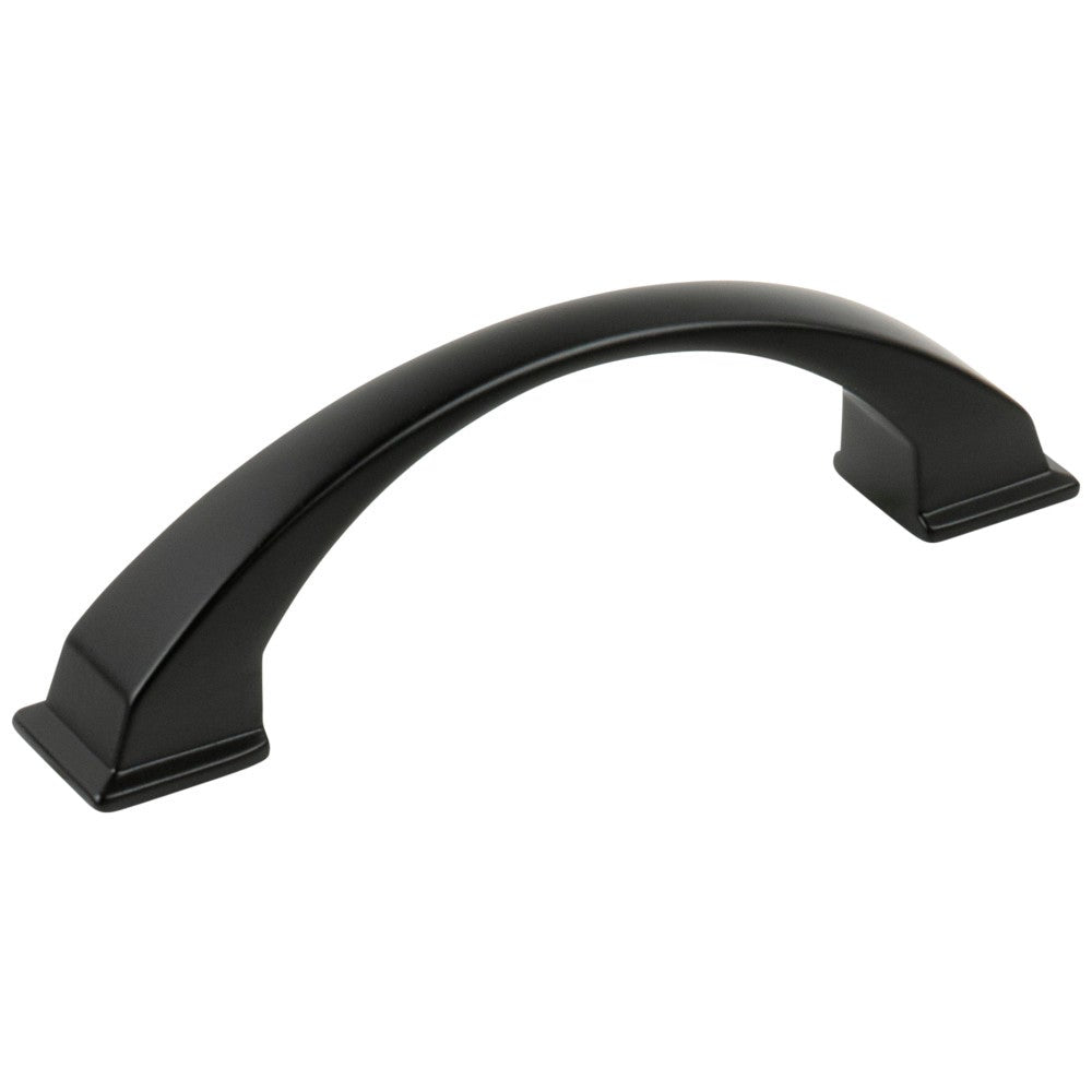 Hardware Resources 96 mm Center-to-Center Satin Nickel Arched Roman Cabinet Pull