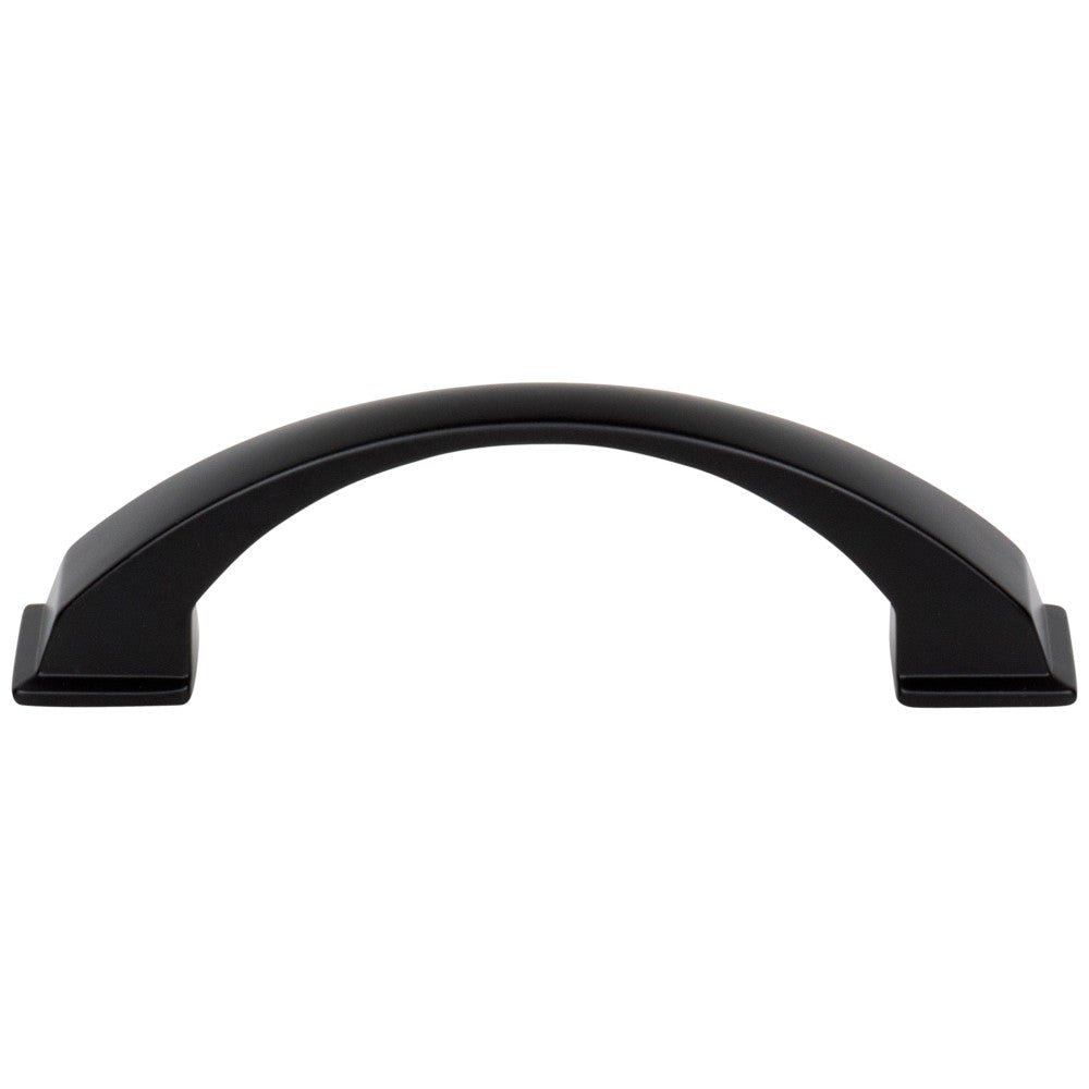 Hardware Resources 96 mm Center-to-Center Satin Nickel Arched Roman Cabinet Pull