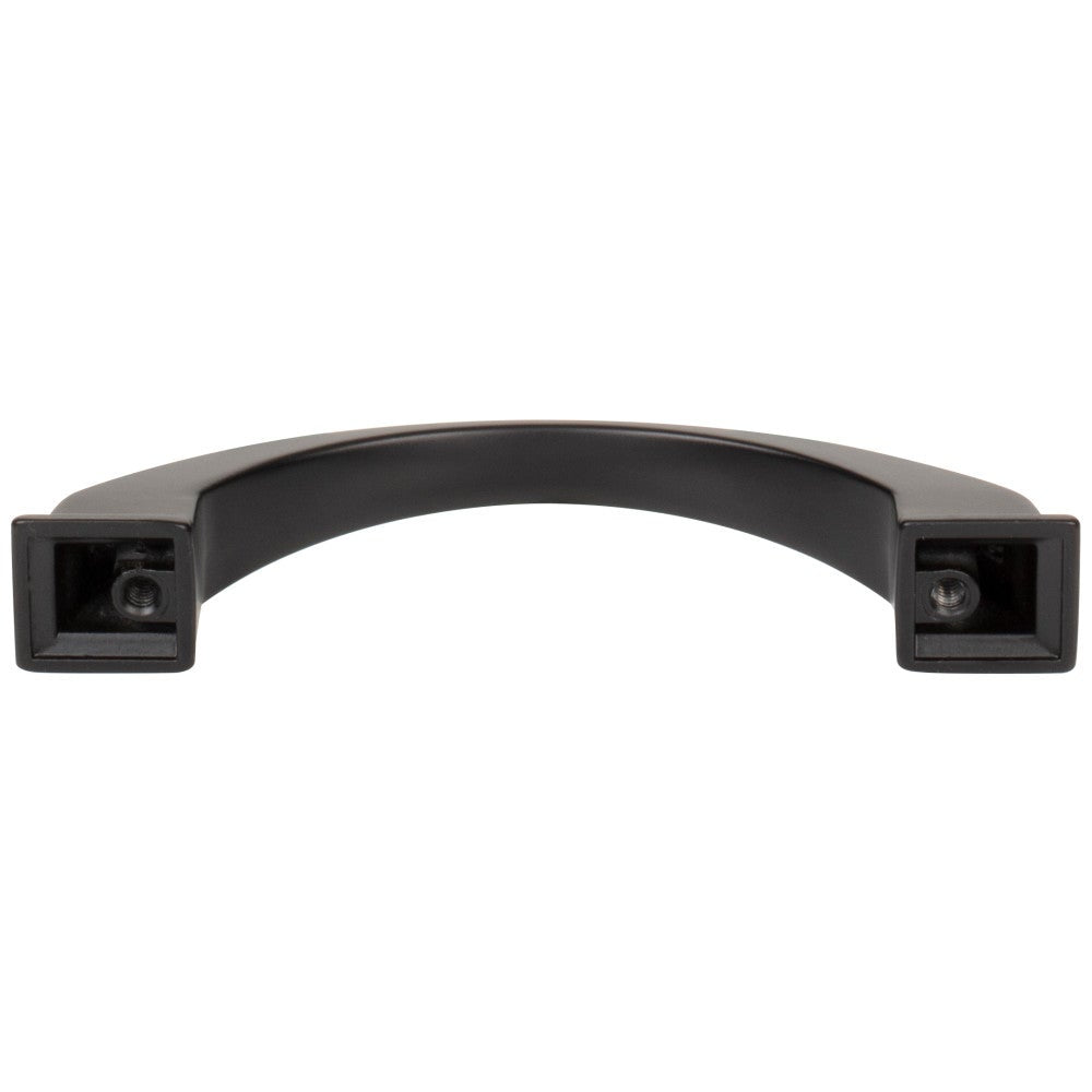 Hardware Resources 96 mm Center-to-Center Satin Nickel Arched Roman Cabinet Pull