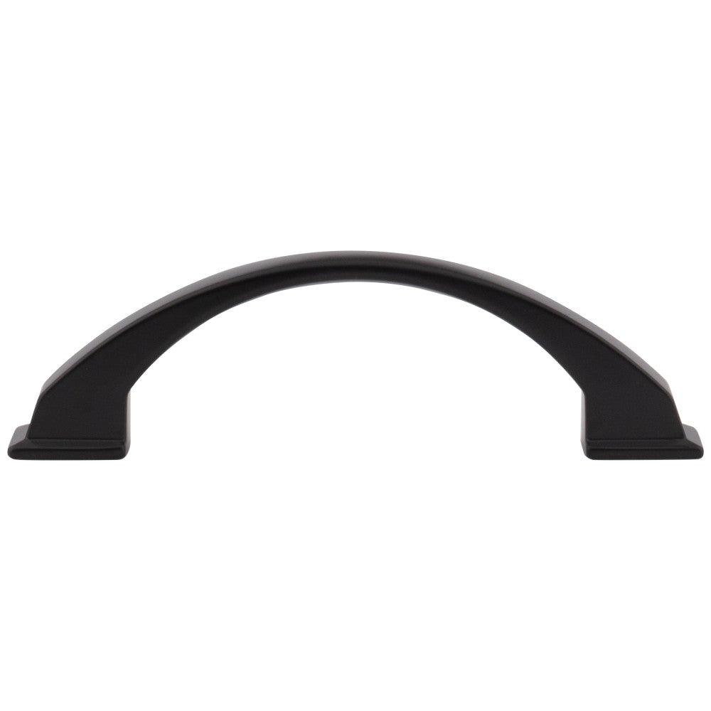 Hardware Resources 96 mm Center-to-Center Satin Nickel Arched Roman Cabinet Pull