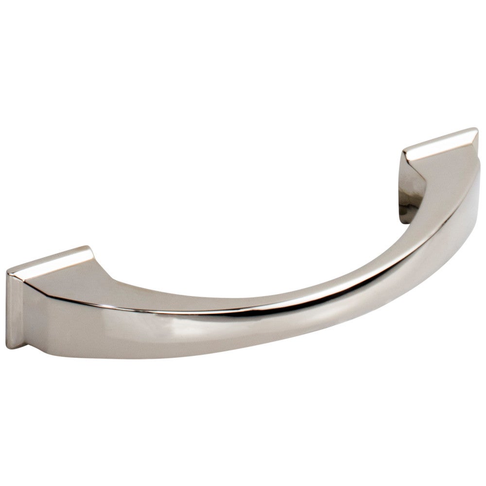 Hardware Resources 96 mm Center-to-Center Satin Nickel Arched Roman Cabinet Pull