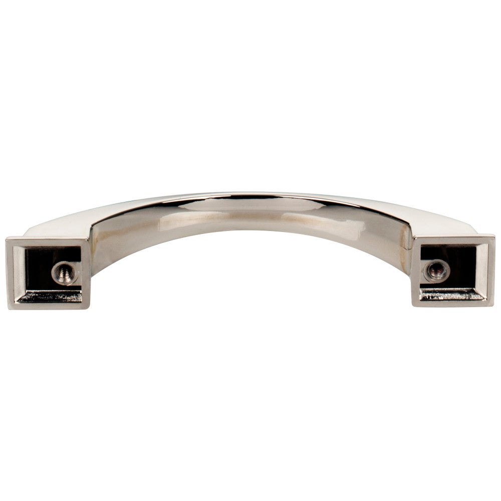 Hardware Resources 96 mm Center-to-Center Satin Nickel Arched Roman Cabinet Pull