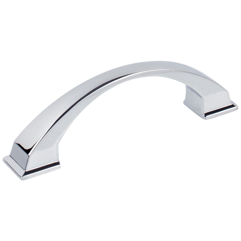 Hardware Resources 96 mm Center-to-Center Satin Nickel Arched Roman Cabinet Pull