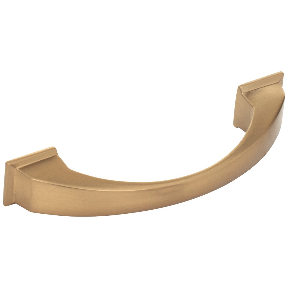 Hardware Resources 96 mm Center-to-Center Satin Nickel Arched Roman Cabinet Pull