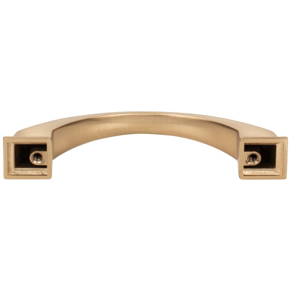 Hardware Resources 96 mm Center-to-Center Satin Nickel Arched Roman Cabinet Pull