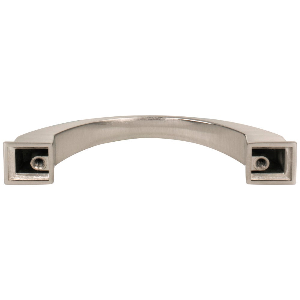 Hardware Resources 96 mm Center-to-Center Satin Nickel Arched Roman Cabinet Pull