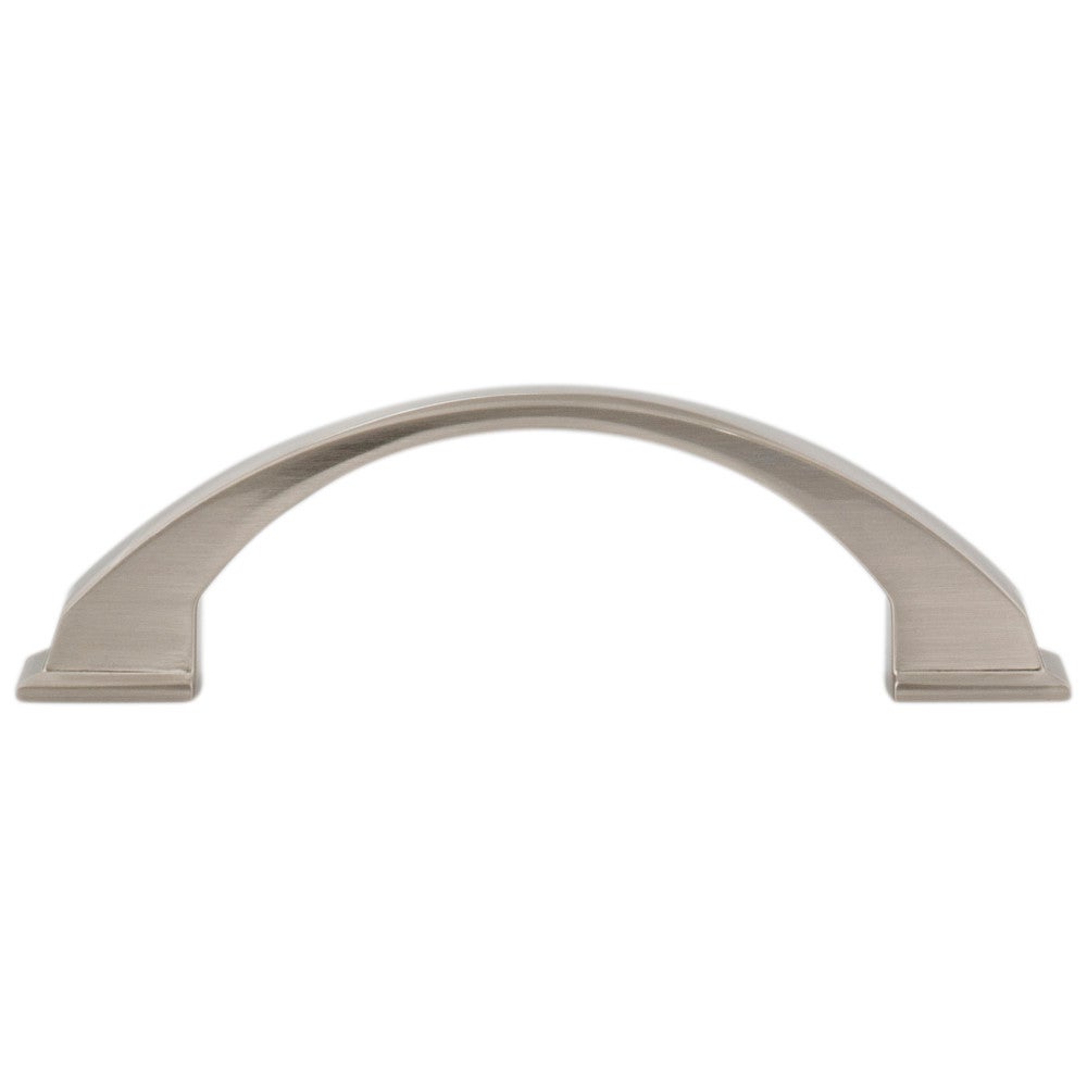 Hardware Resources 96 mm Center-to-Center Satin Nickel Arched Roman Cabinet Pull