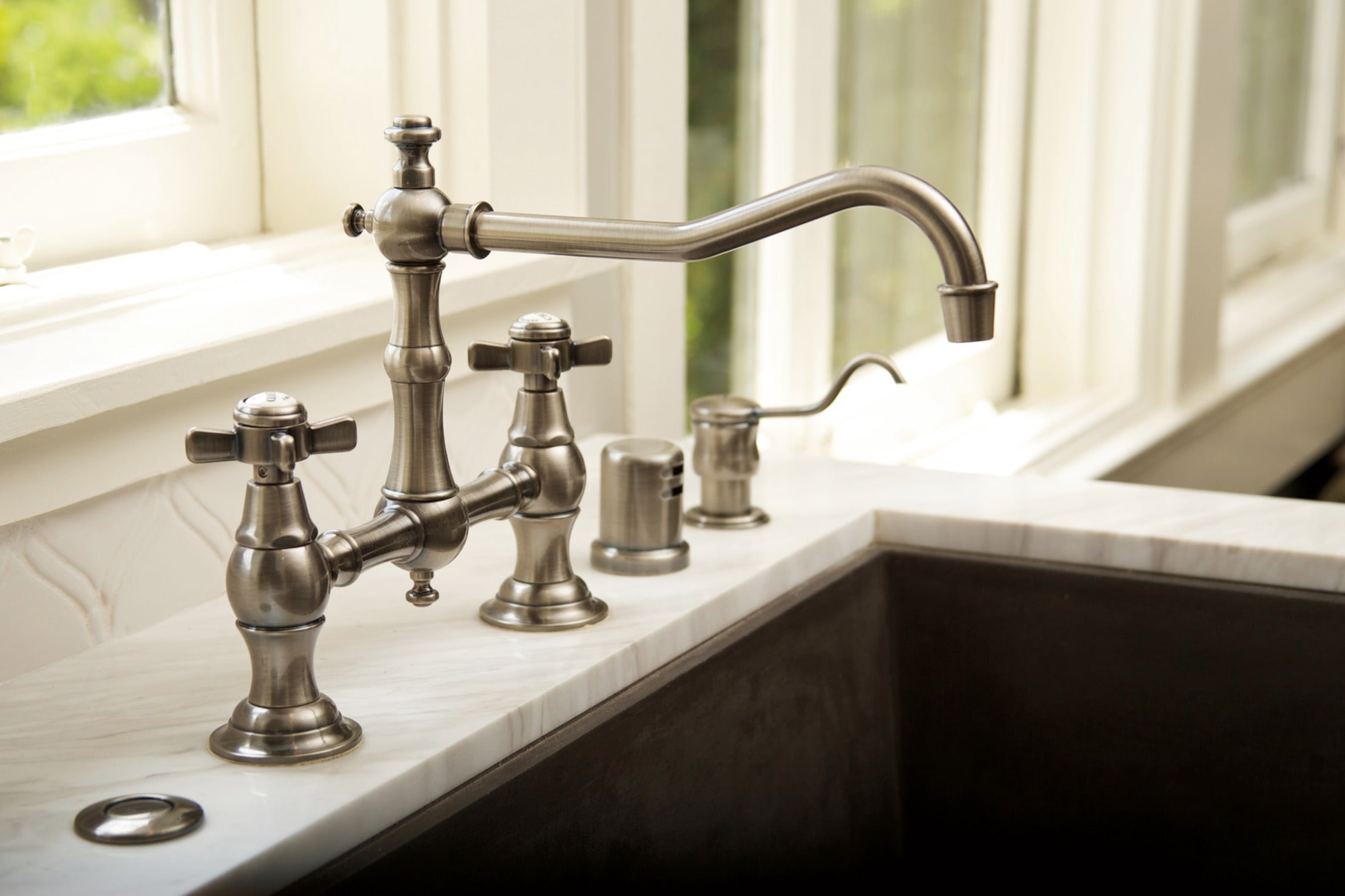 Newport Brass Fairfield Kitchen Bridge Faucet