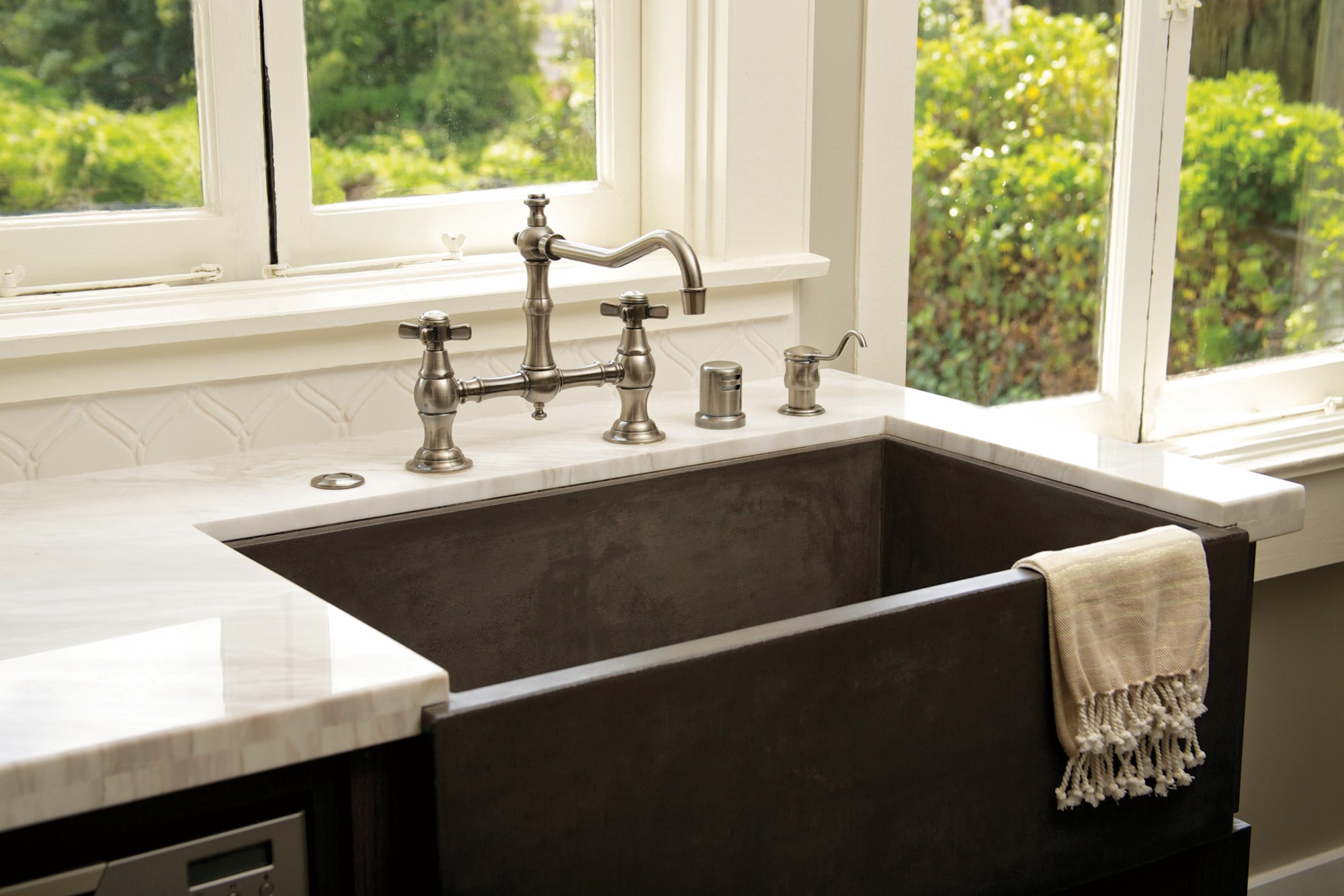 Newport Brass Fairfield Kitchen Bridge Faucet