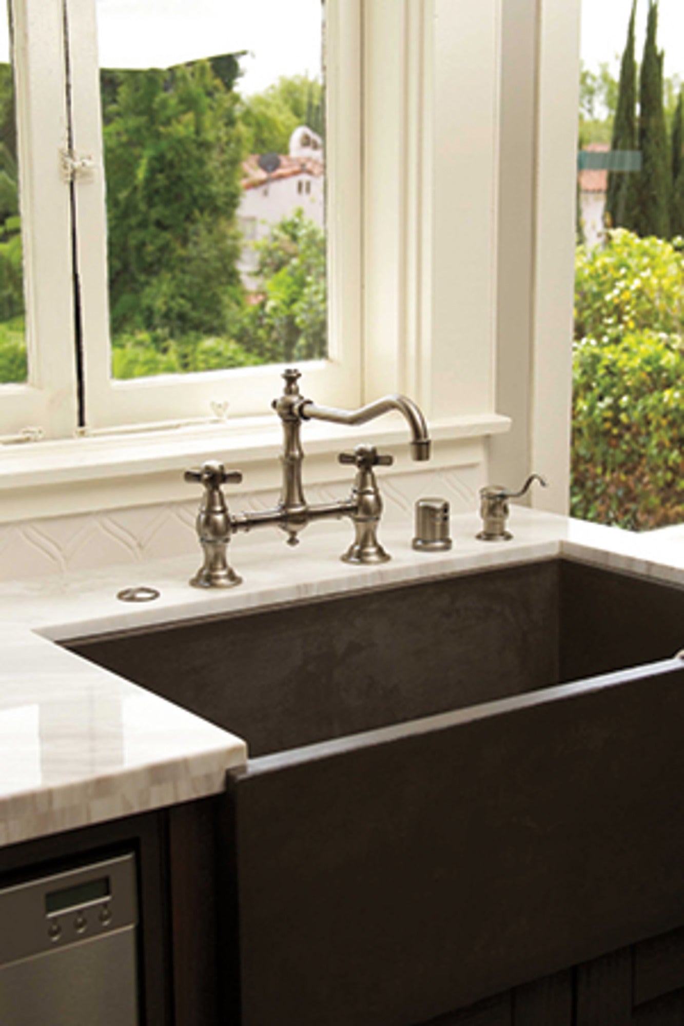 Newport Brass Fairfield Kitchen Bridge Faucet